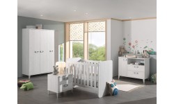 CHAMBRE BEBE LIV COMPLETE AVEC ARMOIRE 2 PORTES