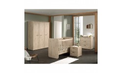 CHAMBRE BEBE ARTHUR COMPLETE AVEC ARMOIRE 3 PORTES