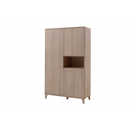 PAULINE RIVER OAK GARDE-ROBE 2 PORTES