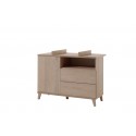 PAULINE RIVER OAK COMMODE/PLAN A LANGER