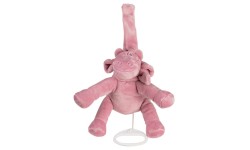 POUDRE D'ETOILES PELUCHE MINI MUSICALE LOLA VIEUX ROSE