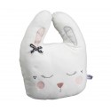 SAUTHON MISS FLEUR DE LUNE COUSSIN DECORATIF LAPIN